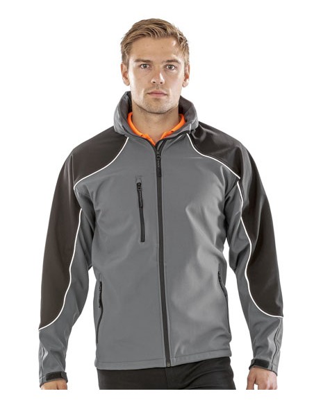 RES-R118X-Hooded Soft Shell Jacket 2